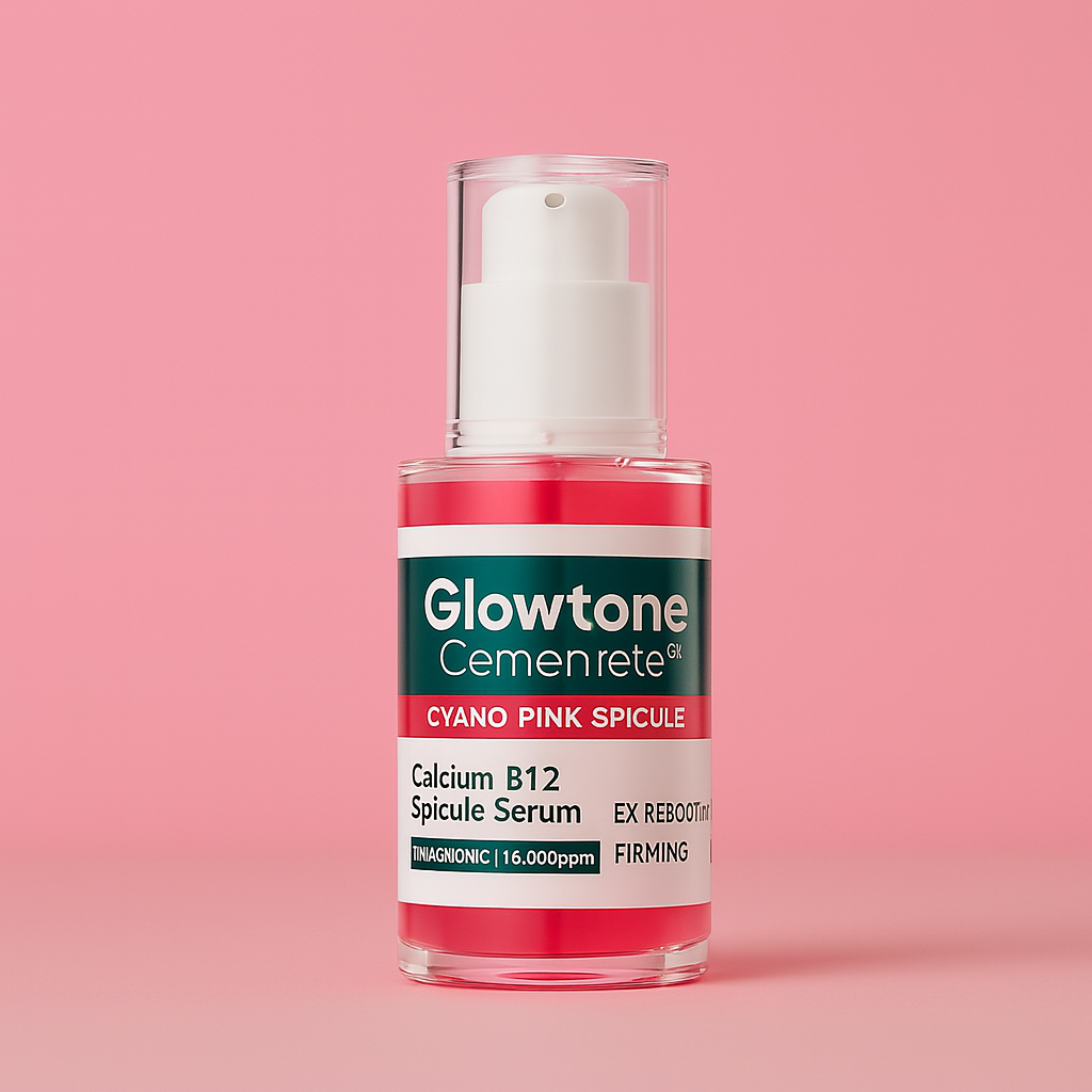 Glowtone Cyano Pink Spicule Serum – Advanced B12 Firming & Regenerating Serum