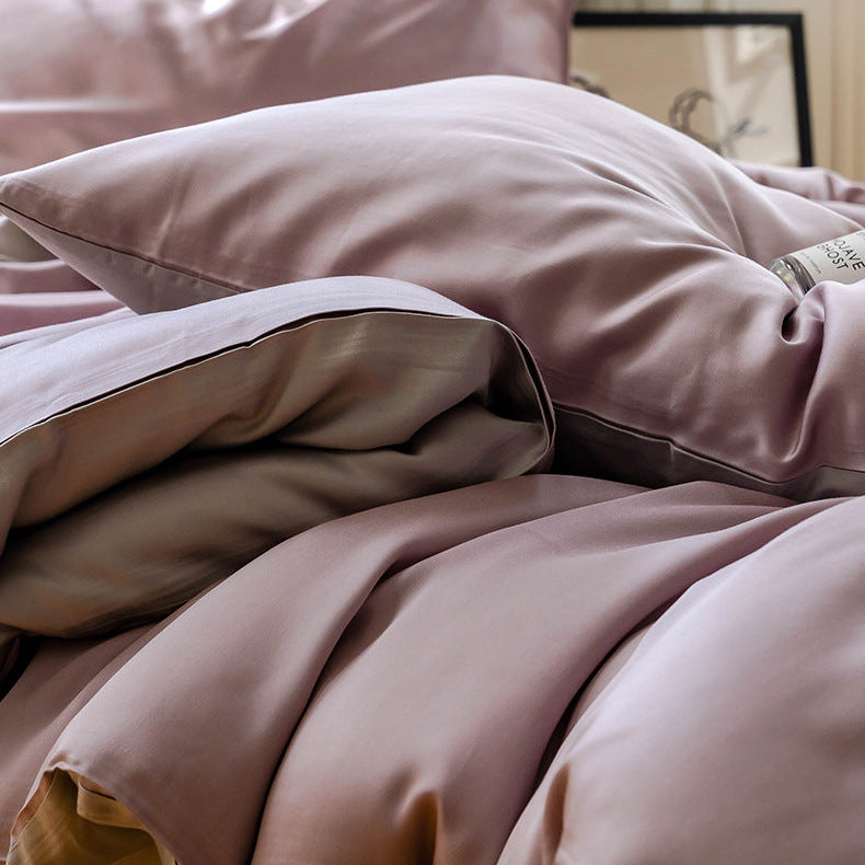 Glowtone PureSilk™ – 100% Lyocell TENCEL Luxury Bedding Set (Baby-Soft Ice Silk, Lenzing Certified, 3–4 Piece Collection)