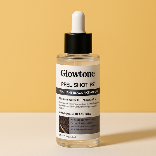 Glowtone Black Rice Peel Shot – Exfoliating Ampoule (80 ml)
