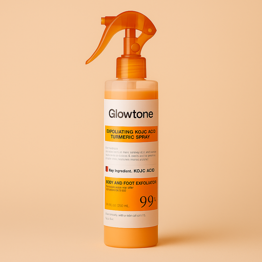 Glowtone Brightening Peel Shot – Kojic Acid & Turmeric Body Spray
