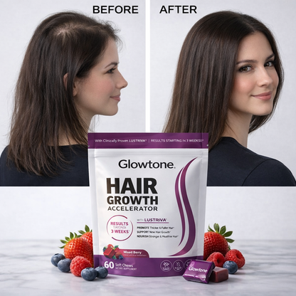 Glowtone Hair Growth Gummies