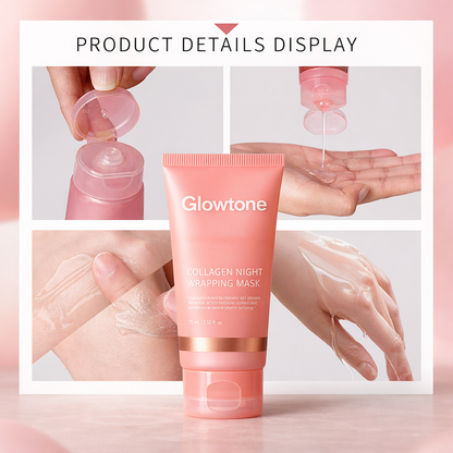Glowtone Korean Collagen Night Wrapping Mask