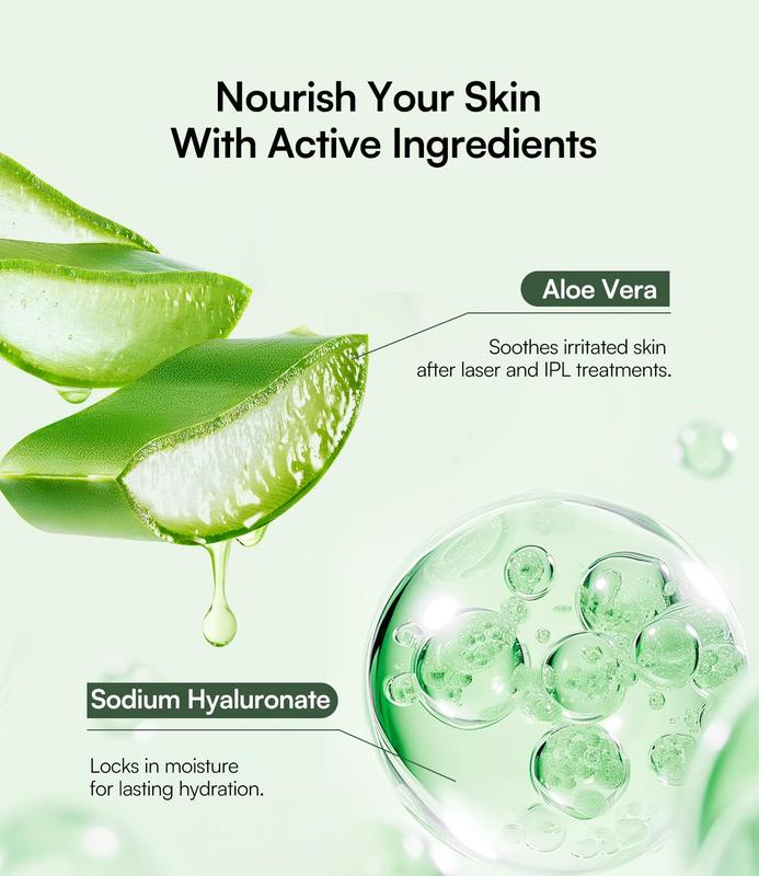 Glowtone Conductive Gel for Facial and Body Skin Care Machines – Hydrating Gel Primer with Hyaluronic Acid