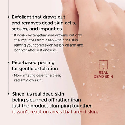 Glowtone Black Rice Peel Shot – Exfoliating Ampoule (80 ml)