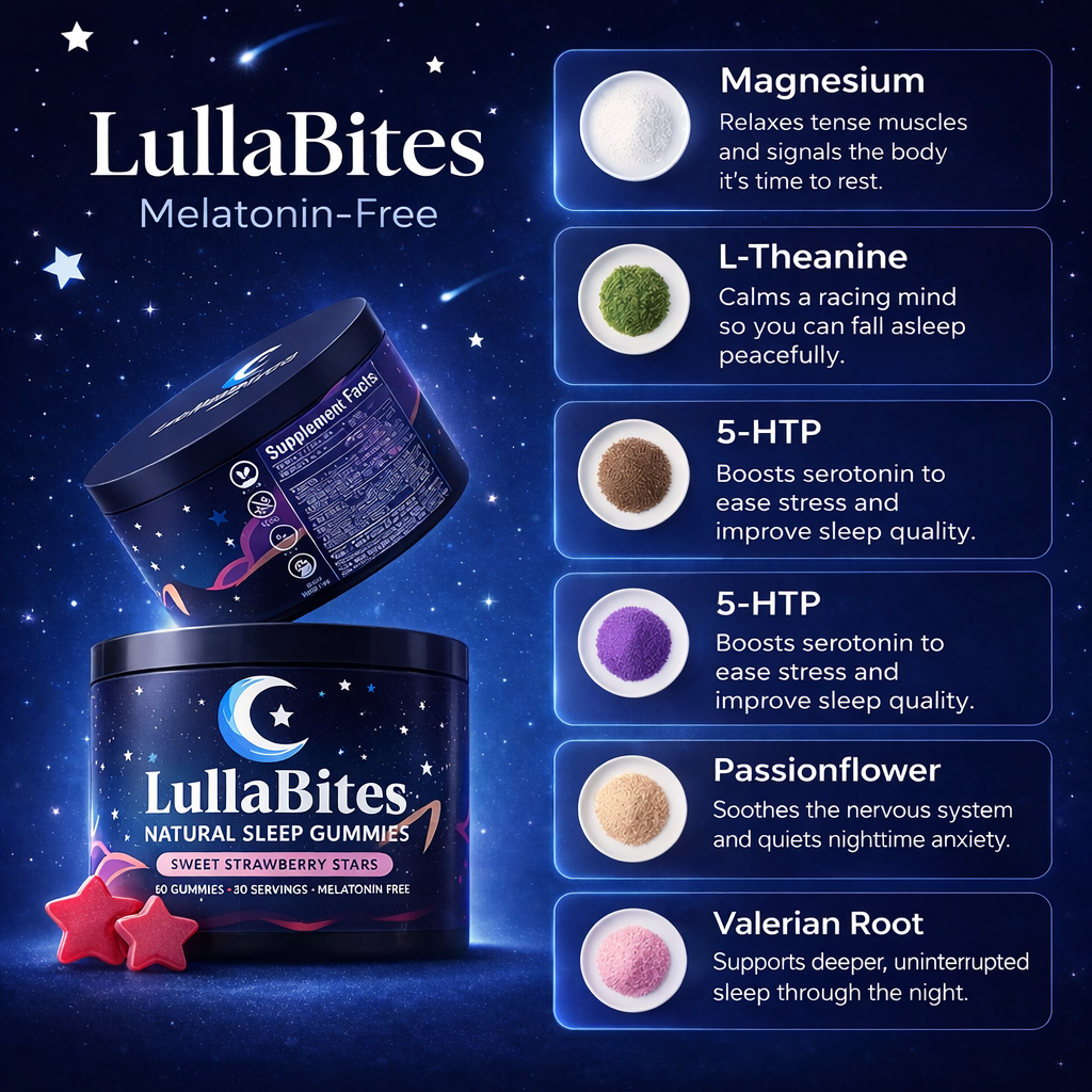 LullaBites - Natural Sleep Gummies
