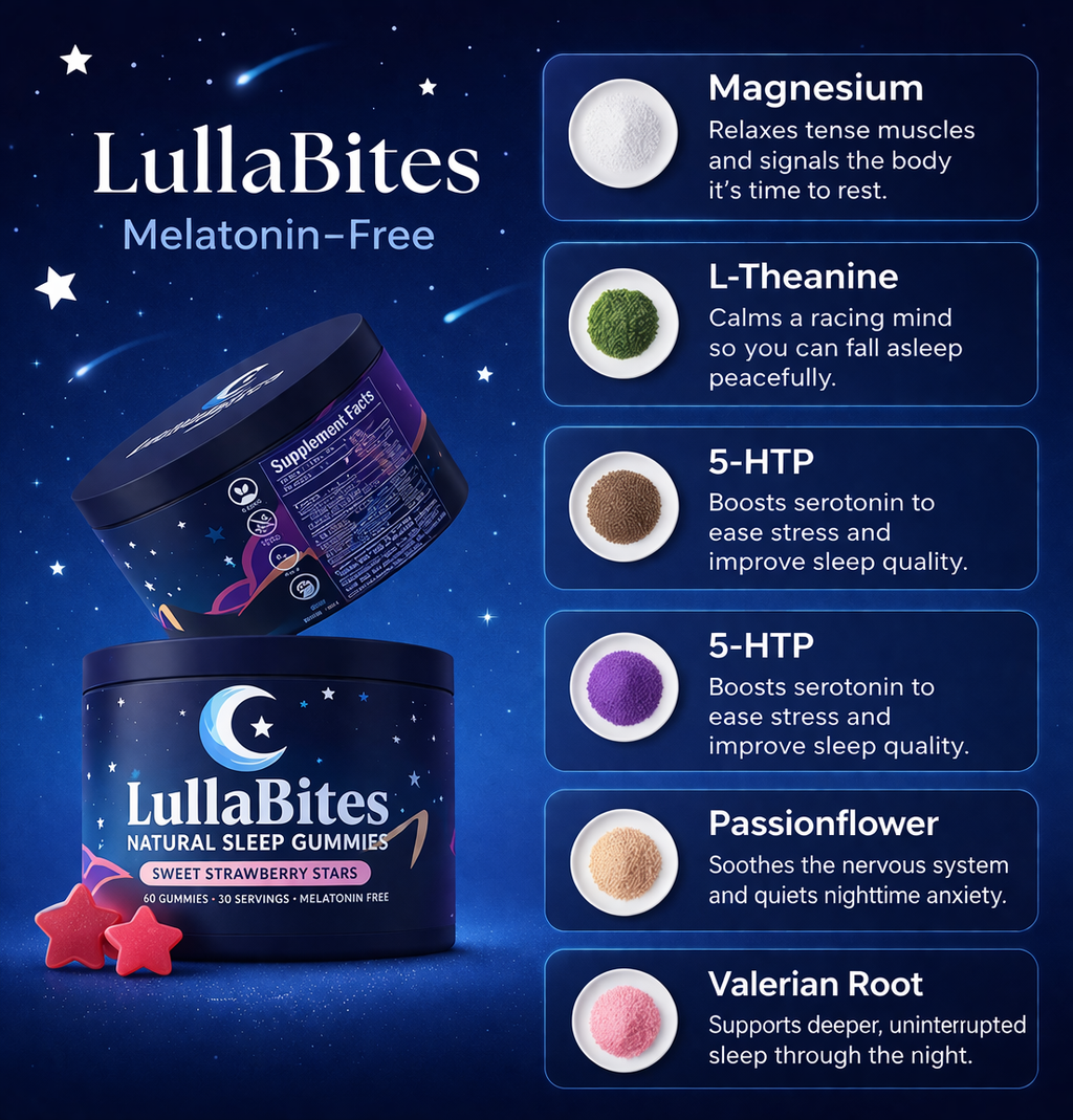 LullaBites - Natural Sleep Gummies